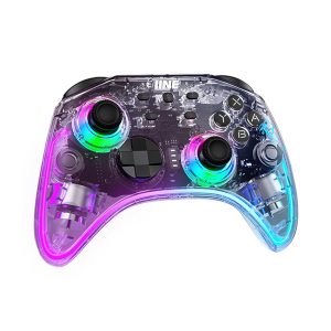 Tay cầm chơi game không dây IINE Ares Transparent Wireless Controller Màu Trong Suốt L775