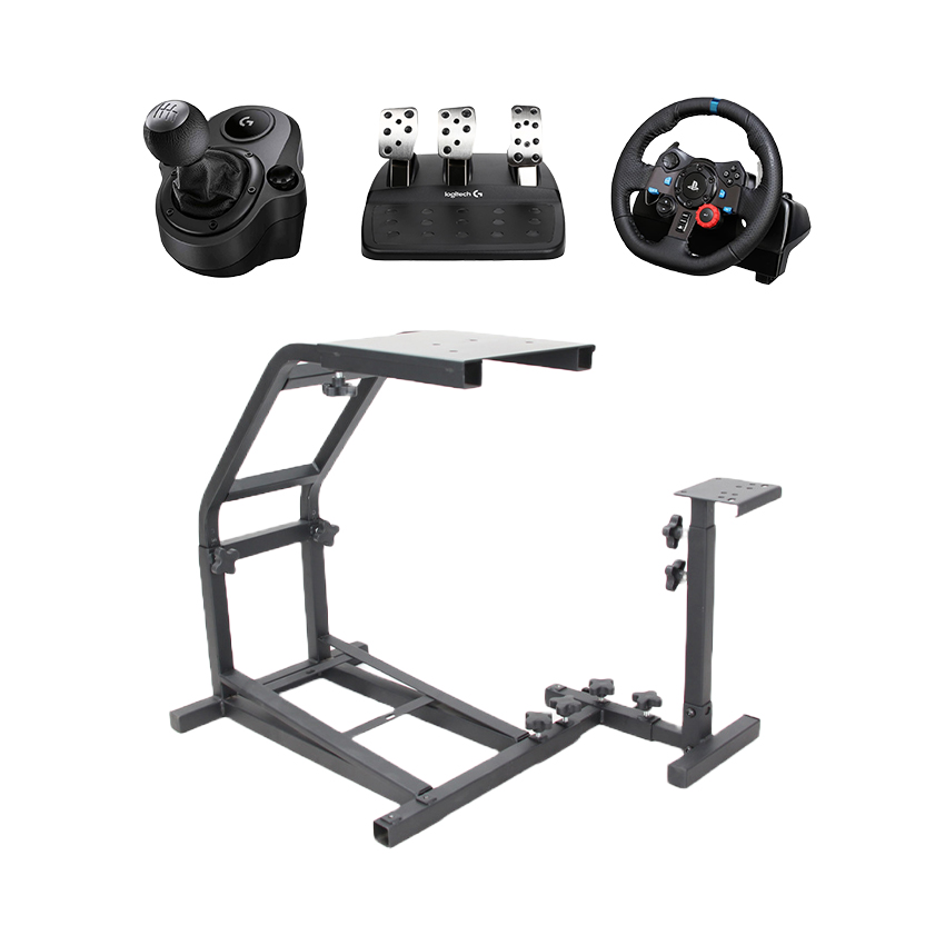 Hệ Thống Mô Phỏng Lái Xe HACOM Racing Bronze 1 (Logitech G29/Khung Art Cockpit)