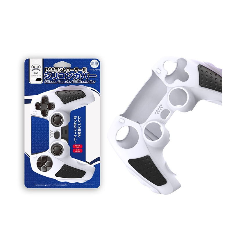 73305_silicon_cho_tay_cam_ps5_dualsense_mau_den_pha_trang_iine_l476-1 Silicon cho tay cầm PS5 DualSense màu đen pha trắng IINE L476