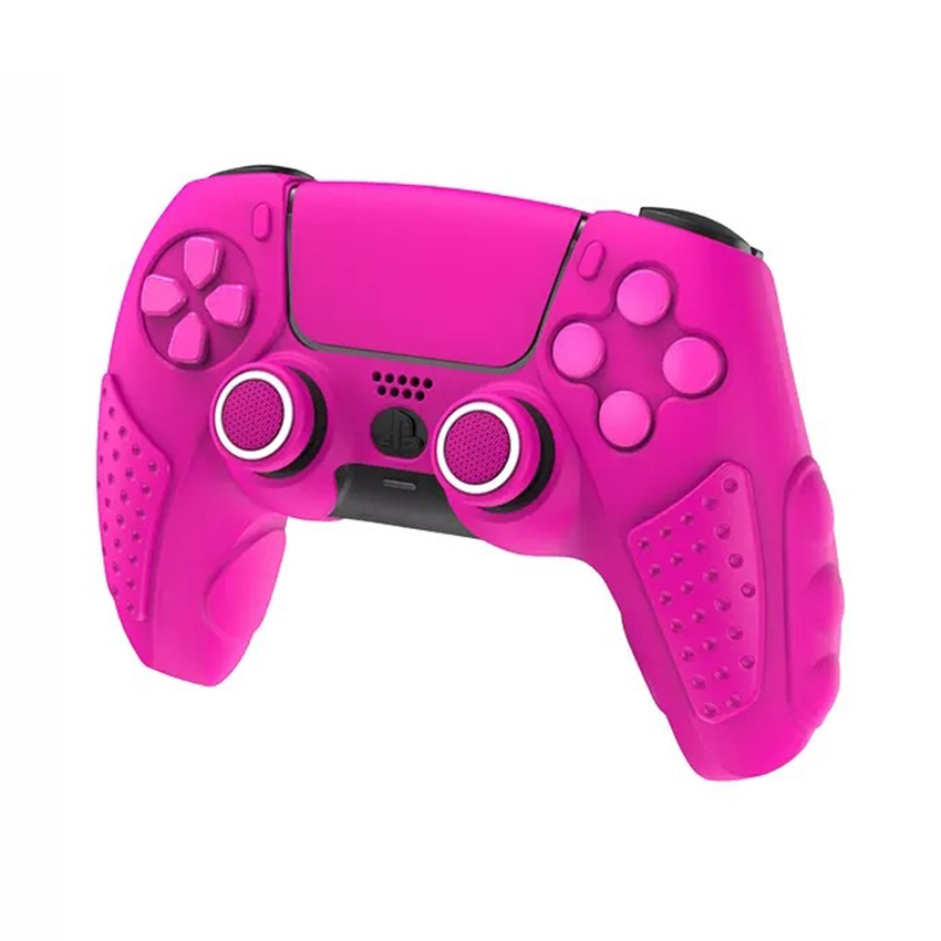 73307_silicon_case_stick_cho_tay_cam_ps5_dualsense_mau_nova_pink_iine_l690-1 Silicon Case Stick cho tay cầm PS5 Dualsense màu Nova Pink IINE L690