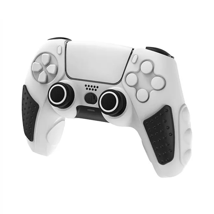 73308_silicon_case_stick_cho_tay_cam_ps5_dualsense_mau_snow_white_iine_l691-1 Silicon Case Stick cho tay cầm PS5 Dualsense màu Snow White IINE L691