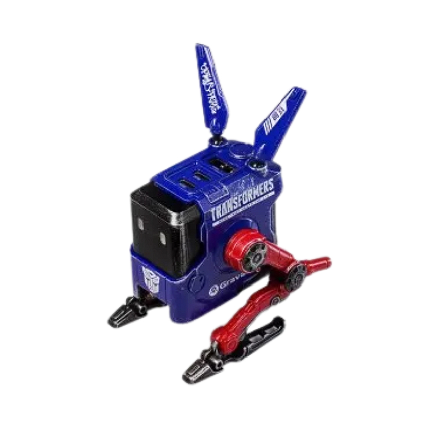 Củ sạc nhanh GravaStar Alpha65 - PD 65W - 02 cổng Type C + 01 cổng Type A - Phiên bản Transformer Optimus Prime