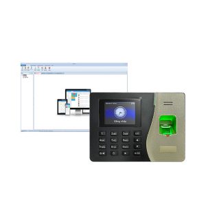 Bộ máy chấm công vân tay và phần mềm chấm công trên app Standard VT-2 - 100 nhân sự
