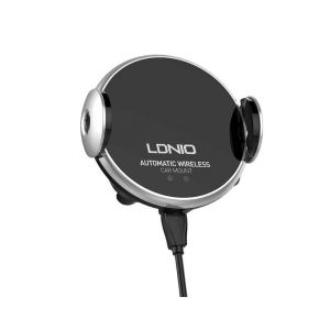 Giá đỡ điện thoại kèm sạc không dây trên ô tô LDNIO 15W-MA02