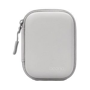 Hộp đựng phụ kiện Boona F003 Da màu xám (12cm x 9cm x 4cm)