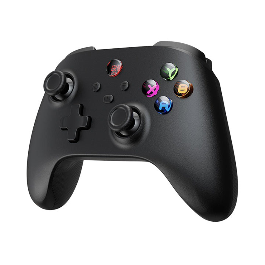 74909_tay_cam_choi_game_iine_wireless_pc_gaming_switch_controller_mau_den_l716-1 Tay cầm chơi game IINE Wireless PC Gaming/Switch Controller Màu Đen L716
