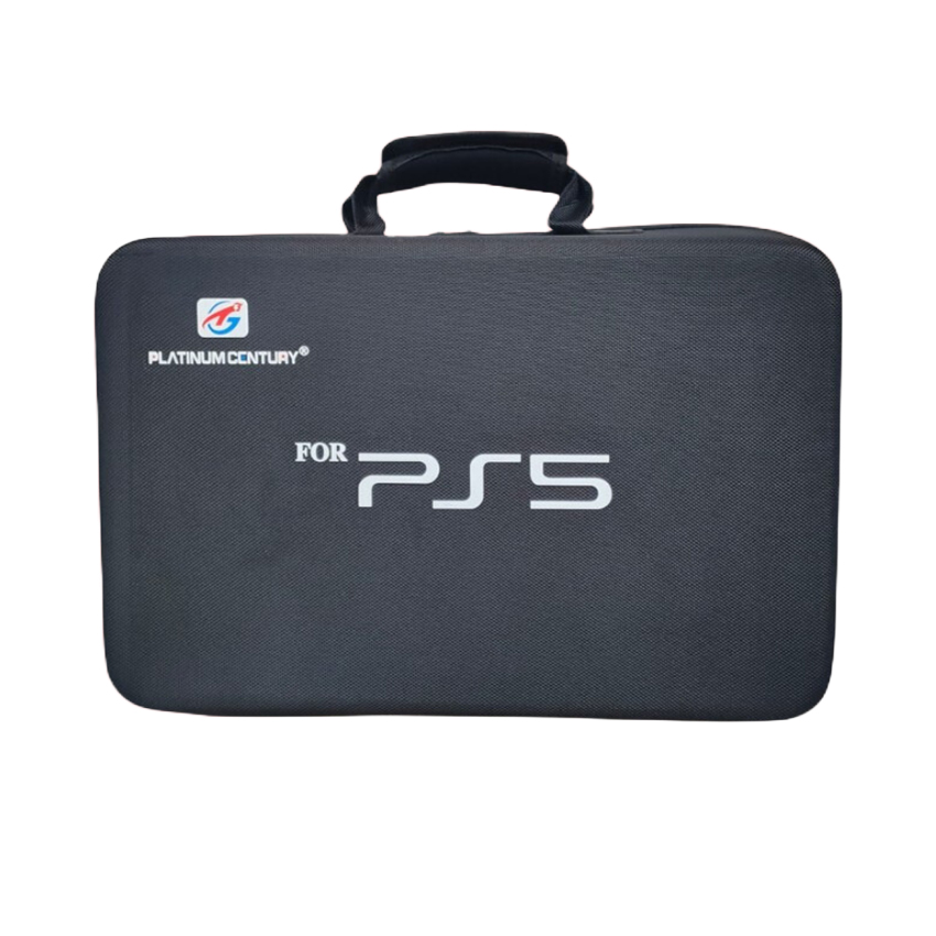 Vali du lịch Platinum Century đựng máy PS5 ổ đĩa / Digital Travel Case Màu Đen