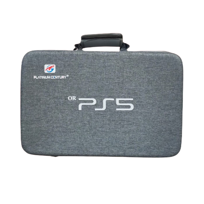 Vali du lịch Platinum Century đựng máy PS5 ổ đĩa / Digital Travel Case Màu Xám