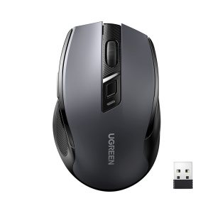 Chuột không dây Ugreen 15063 Black Wireless 2.4GHz