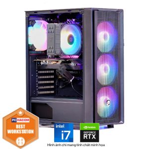 PC HACOM Designer D128 (i7-12700F/B660/16GB RAM/500GB SSD/RTX 3050/550W)