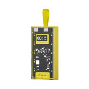 PIN SẠC DỰ PHÒNG AKUS DP291 PRO - 20.000 MAH - MÀU VÀNG