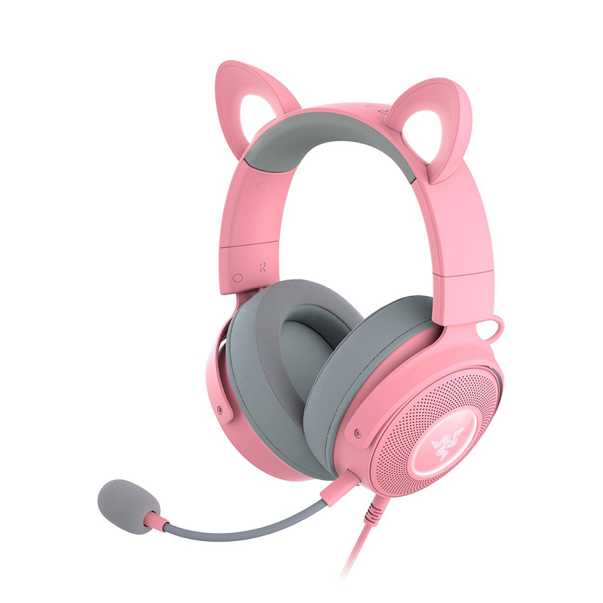 Tai nghe gaming có dây Razer Kraken Kitty V2 Pro 2023 Edition RGB Pink _ RZ04-04510200-R3M1
