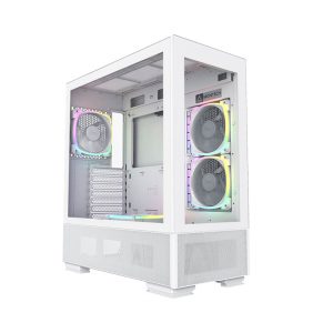 Vỏ Case MONTECH SKY TWO WHITE (ATX/Mid Tower/Màu Trắng/4 Fan Argb)