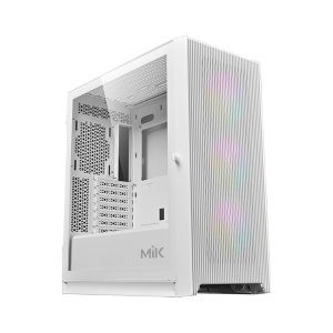 Vỏ Case MIK STORM 360 WHITE - 3FA (ATX/Mid Tower/Màu Trắng/3Fan ARGB)