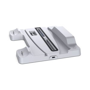 Đế đứng kiêm sạc tản nhiệt cho PS5 DOBE TP5-1507 màu trắng