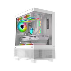 Vỏ Case MIK AETHER WHITE (MATX/Mid Tower/Màu Trắng)