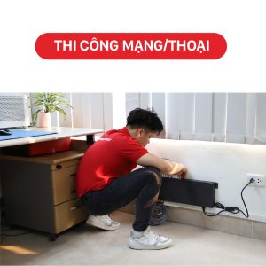 Dịch vụ thi công mạng/thoại phức tạp ( nhiều tầng, có sử dụng tủ mạng, Patch Panel, Outlet )