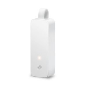 Giắc chuyển đổi từ Type C sang LAN Gigabit TP-Link UE300C màu trắng