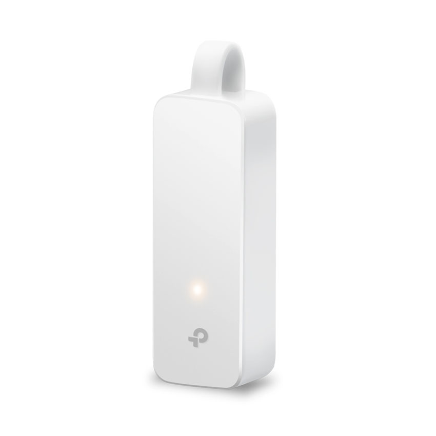 Giắc chuyển đổi từ Type C sang LAN Gigabit TP-Link UE300C màu trắng