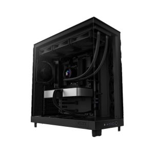 Vỏ máy tính NZXT H6 FLOW ALL BLACK (ATX/Mid Tower/Màu Đen)