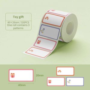 Giấy decal nhiệt Niimbot 40x20mm ( 320 tem ) - Hình dễ thương