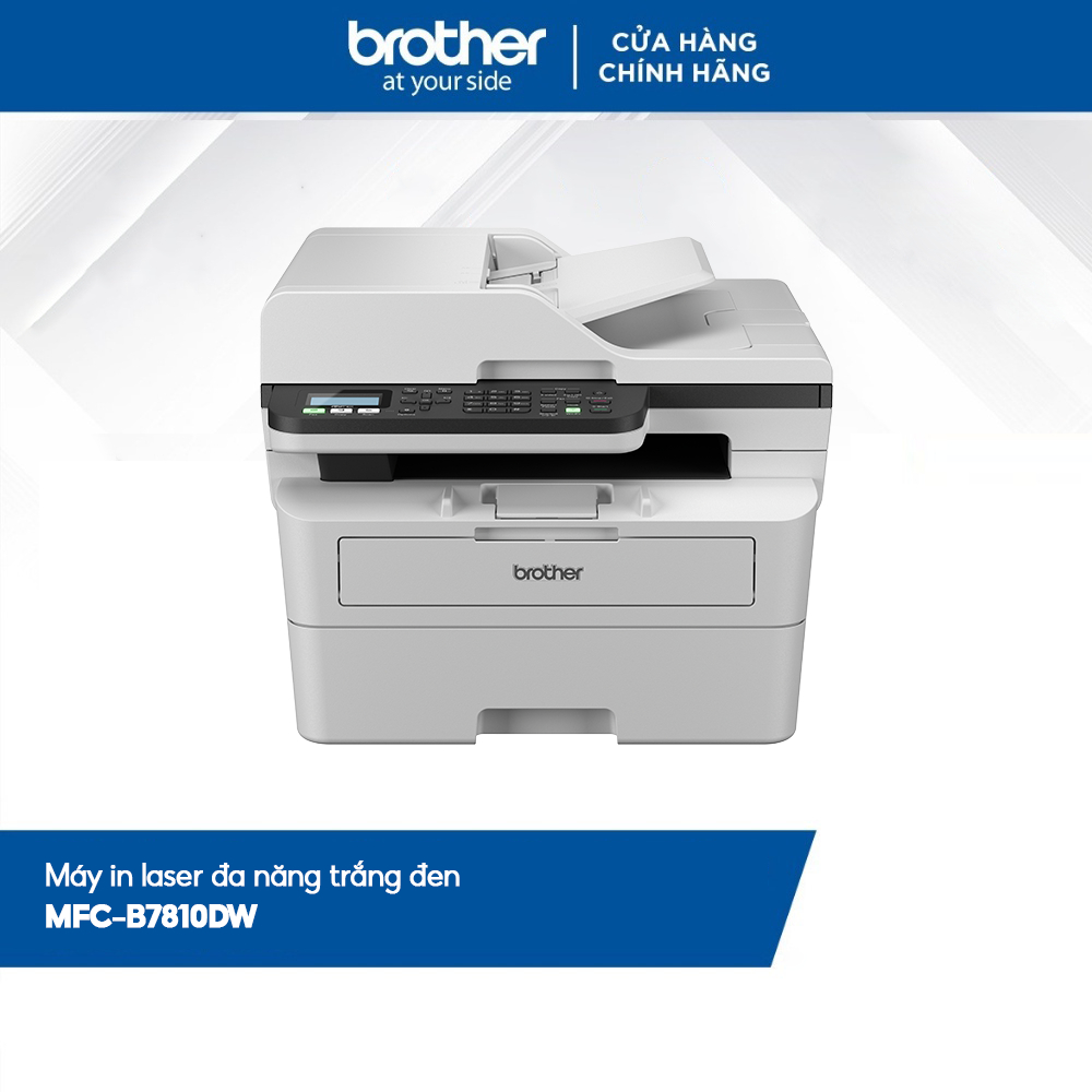 Máy in Brother MFC-B7810DW - in trắng đen đa năng có fax
