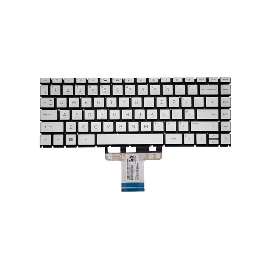 Bàn Phím Laptop HP 14-DA Không Led Màu Bạc