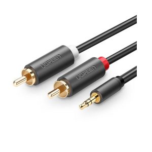 Cáp audio 1 ra 2 RCA (hoa sen) dài 2M Ugreen 10510