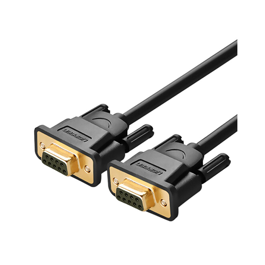 Cáp cổng Com Rs232 9 chân âm sang Com 9 chân âm (9F/9F) dài 1,5m Ugreen 20149