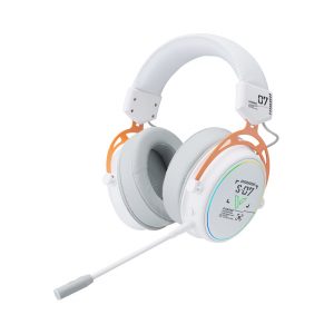Tai nghe Rapoo VH800 Redline Edition _ White Orange (Bluetooth 5.2/ Wireless 2.4Ghz)