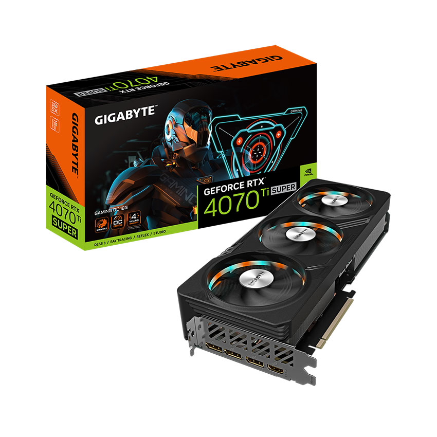 Card màn hình Gigabyte RTX 4070 Ti SUPER GAMING OC-16G