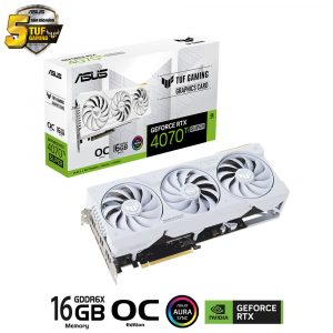 Card màn hình Asus TUF RTX 4070 Ti SUPER-O16G-GAMING WHITE EDITION