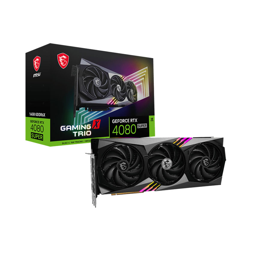 Card màn hình MSI RTX 4080 SUPER 16G GAMING X TRIO