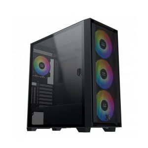 Vỏ case XIGMATEK Anubis Pro 4FX (E-ATX/Mid Tower/Màu Đen/4FAN)