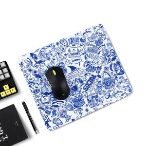 Bàn di chuột Darmoshark Pad-03 Màu trắng xanh (360 x 300 x 3mm)