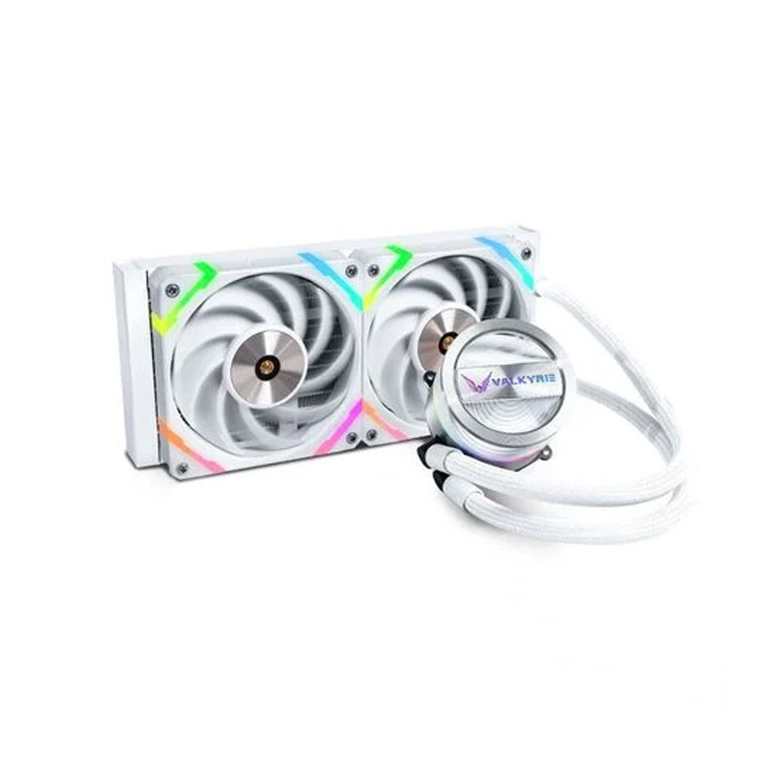Tản nhiệt nước VALKYRIE GL240W TRẮNG