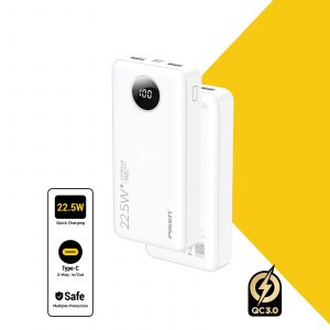 Pin Sạc dự phòng PISEN PRO - Power Cube 22.5W 21000mAh - Màu Trắng