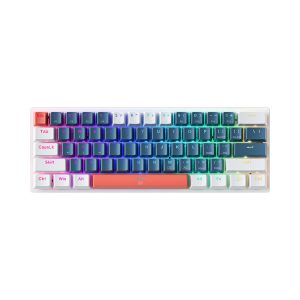 Bàn Phím Cơ có dây Machenike K500-B61 Gray White Blue switch Led RGB