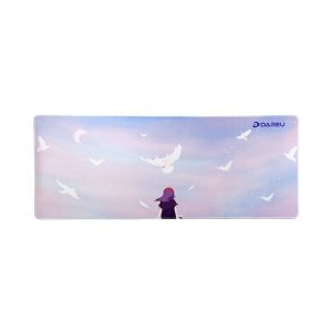 Bàn di chuột Dareu ESP109 DREAM Purple White (90cm x 35cm dày 3mm)