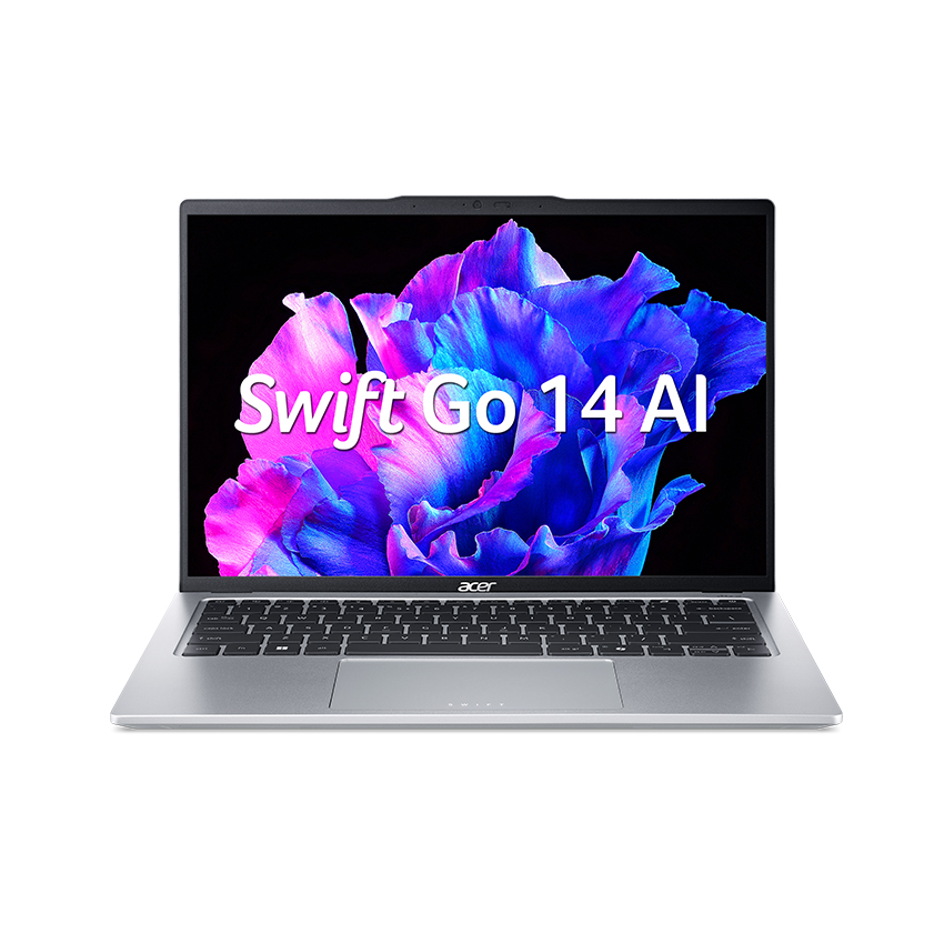 Laptop Acer Swift Go AI Gen 2 SFG14-73-53X7 (NX.KSLSV.001) (Ultra 5-125H/16GB RAM/512GB SSD/14.0 inch IPS 2.8K/Win11/Bạc/vỏ nhôm) (2024)