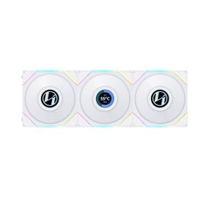 Fan LIAN LI TL120 LCD Triple pack White - 12TLLCD3W (Màn hình LCD/Led vô cực)