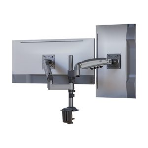 Giá treo 2 màn hình North Bayou H180 màu xám (17-27inch)