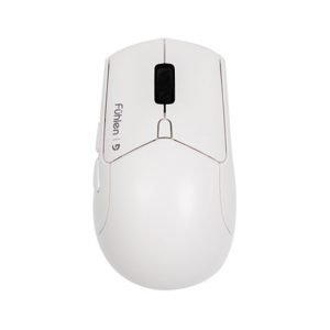 Chuột không dây Fuhlen B09S White (Wireless 2.4Ghz/Bluetooth/Silent)