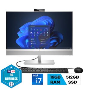 PC HP EliteOne 870 G9 AIO (8W8J7PA) (i7-13500/16G DDR5/512GSSD/27.0QHDT/FP/WLax/BT/WL_KB&M/W11SL/3Yonsite/BẠC) - Có màn cảm ứng