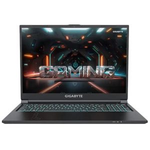 Laptop Gigabyte Gaming G6 MF-H2VN854KH) (GeForce RTX 4050 6GB /i7 13620H /16GB RAM/1TB SSD/16.0 inch FHD+ 165Hz/Win 11/Đen) (2024)