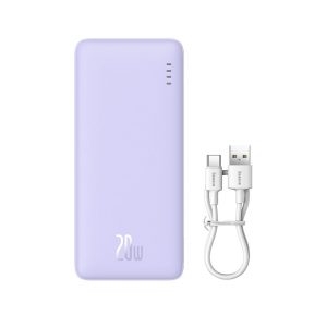 Pin Sạc dự phòng Baseus Airpow Fast Charge 20000mAh 20W - Màu Tím