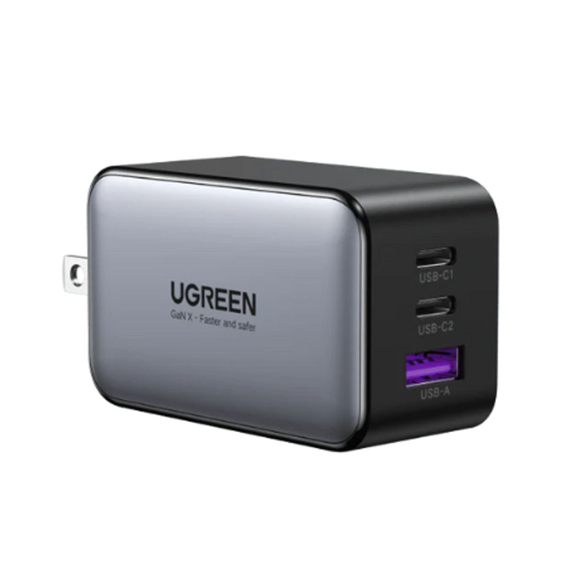 Củ sạc nhanh 65W GaN US 3 cổng, USB Type-C x2, USB Type-A x1 Ugreen 10334