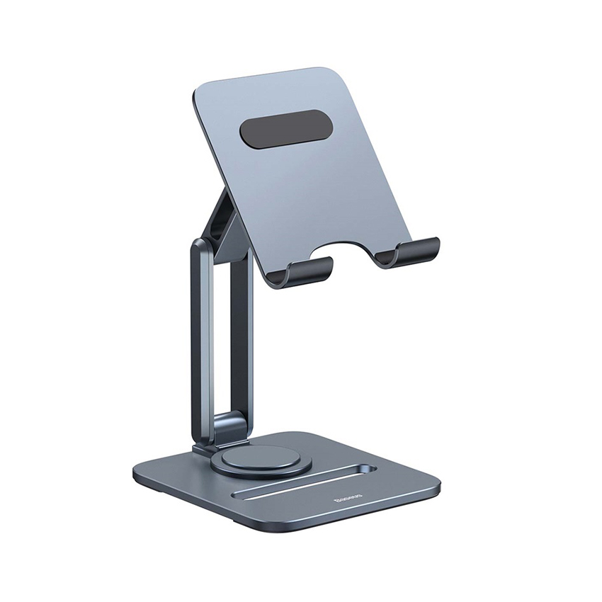 Giá đỡ MTB Baseus Desktop Biaxial Foldable Màu Xám, Xoay 360 độ - Hợp Kim Nhôm (B10431801811-00)