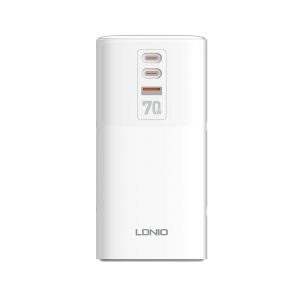 Ổ cắm điện đa năng LDNIO SC4383 - 04 chấu + 01 cổng USB-A + 02 cổng Type-C