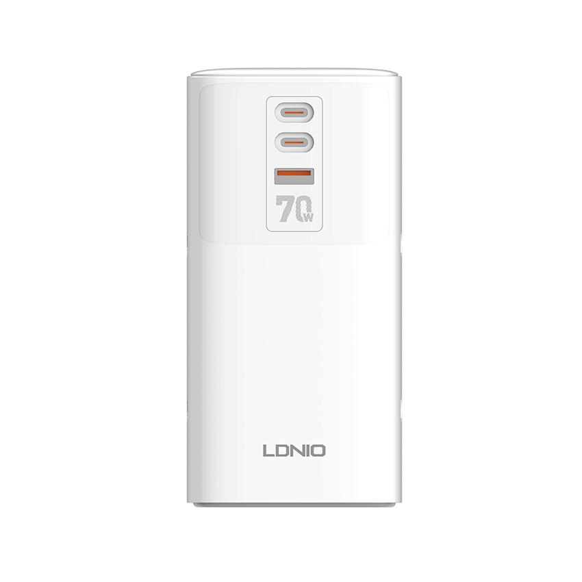 Ổ cắm điện đa năng LDNIO SC4383 - 04 chấu + 01 cổng USB-A + 02 cổng Type-C